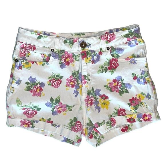Bullhead Co. Vintage Rose Garden Mom Short size 9 - Picture 1 of 7